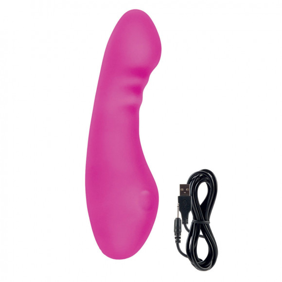 Розовый миниатюрный вибратор Lust by JOPEN L2,5