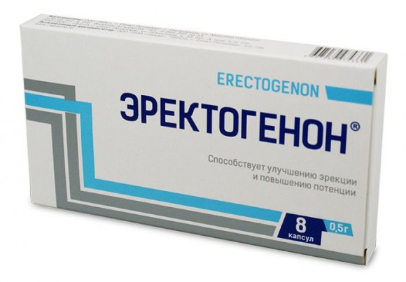 БАД для мужчин Эректогенон - 8 капсул (0,5 гр.) БАД для мужчин Эректогенон - 8 капсул (0,5 гр.)