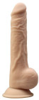 Телесный фаллоимитатор-реалистик на присоске Model 3 9.5’’ - 24,1 см.