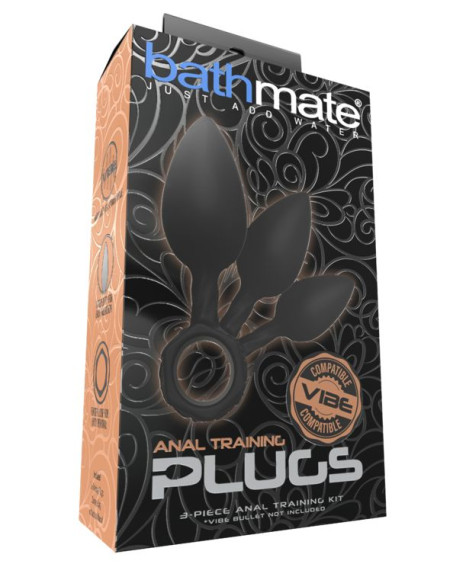 Набор анальных плагов Bathmate Anal Training Plugs Набор анальных плагов Bathmate Anal Training Plugs