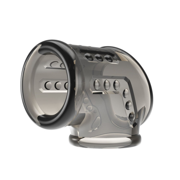 Дымчатая насадка на пенис и мошонку Дымчатая насадка на пенис и мошонку