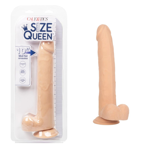 Телесный фаллоимитатор-гигант Size Queen 10 - 30,5 см. Телесный фаллоимитатор-гигант Size Queen 10 - 30,5 см.