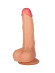 Телесный фаллоимитатор на присоске Brave - 17,5 см. Телесный фаллоимитатор на присоске Brave - 17,5 см.