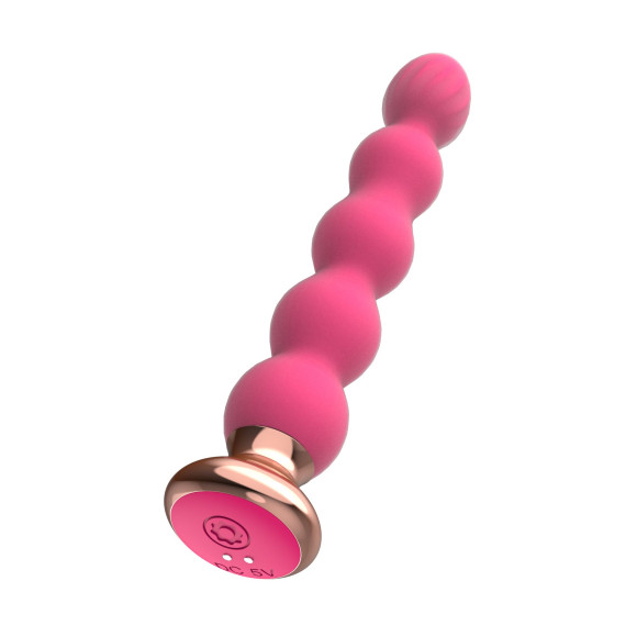Розовый вибратор-ёлочка Mini Vibrator с пультом ДУ - 19 см. Розовый вибратор-ёлочка Mini Vibrator с пультом ДУ - 19 см.