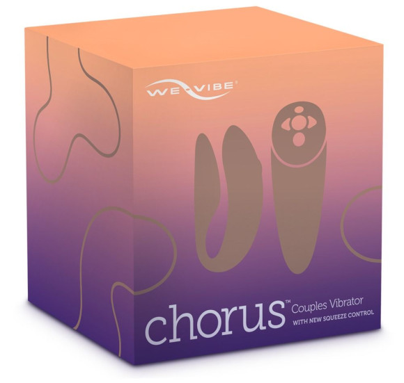 Фиолетовый вибратор для пар We-Vibe Chorus Фиолетовый вибратор для пар We-Vibe Chorus