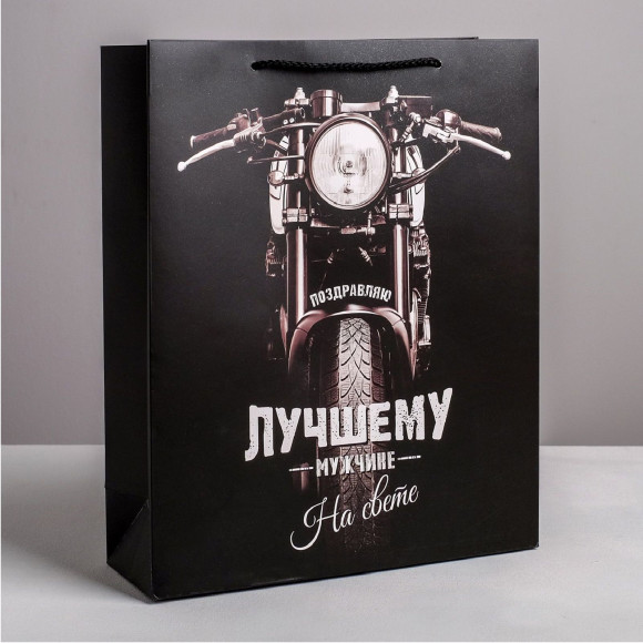 Подарочный пакет Лучшему во всем мужчине - 30 х 26 см. Подарочный пакет Лучшему во всем мужчине - 30 х 26 см.