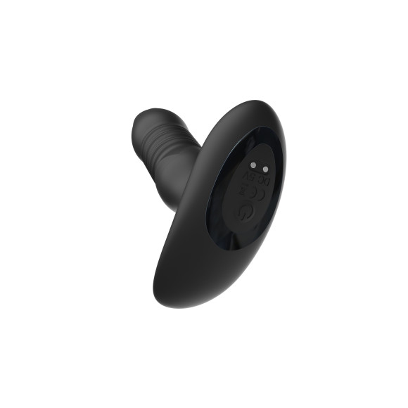 Черный анальный вибромассажёр с 10 режимами возвратно-поступательных движений - 14,5 см. Черный анальный вибромассажёр с 10 режимами возвратно-поступательных движений - 14,5 см.