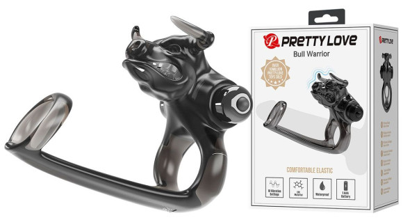 Дымчатая стимулирующая насадка на член Bull Warrior Дымчатая стимулирующая насадка на член Bull Warrior