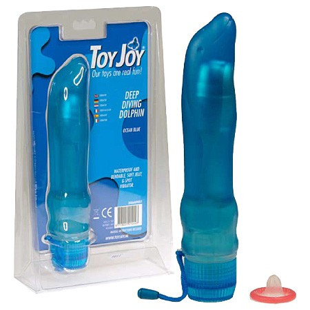 Вибратор дельфин Deep Diving Dolphin-Ocean Blue Вибратор дельфин Deep Diving Dolphin-Ocean Blue