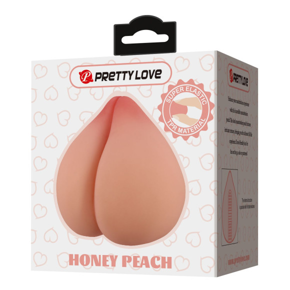 Телесный мастурбатор Honey Peach Телесный мастурбатор Honey Peach