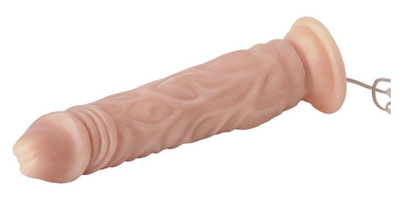 Телесный вибромассажер Lovely Lord - 21,5 см. Телесный вибромассажер Lovely Lord - 21,5 см.