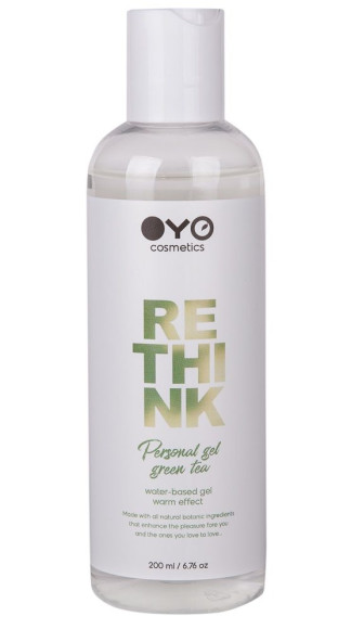 Увлажняющий гель на водной основе с согревающим эффектом OYO Personal Gel Green Tea - 200 мл. Увлажняющий гель на водной основе с согревающим эффектом OYO Personal Gel Green Tea - 200 мл.