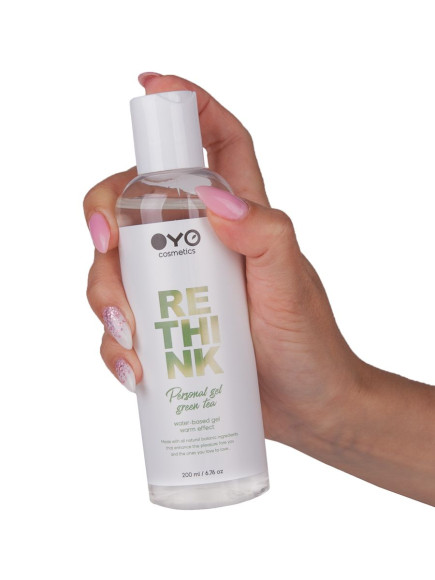 Увлажняющий гель на водной основе с согревающим эффектом OYO Personal Gel Green Tea - 200 мл. Увлажняющий гель на водной основе с согревающим эффектом OYO Personal Gel Green Tea - 200 мл.