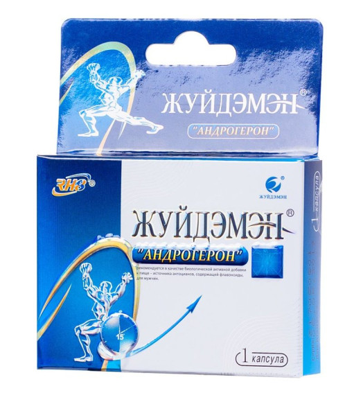 Биологически активная добавка к пище Андрогерон - 1 капсула (500 мг.) Биологически активная добавка к пище Андрогерон - 1 капсула (500 мг.)
