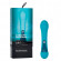 Бирюзовый рельефный вибратор VIRGO