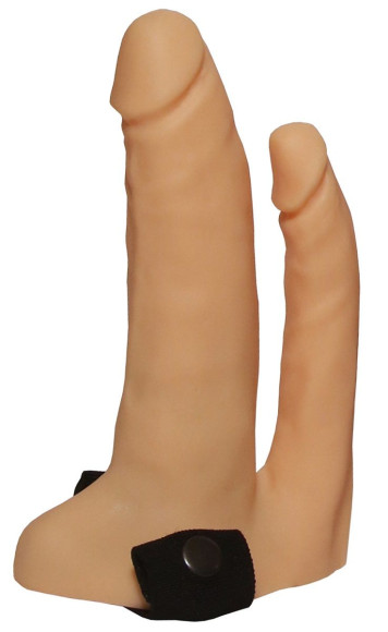 Анально-вагинальный фаллопротез №8 на эластичном креплении - 14 см. Анально-вагинальный фаллопротез №8 на эластичном креплении - 14 см.