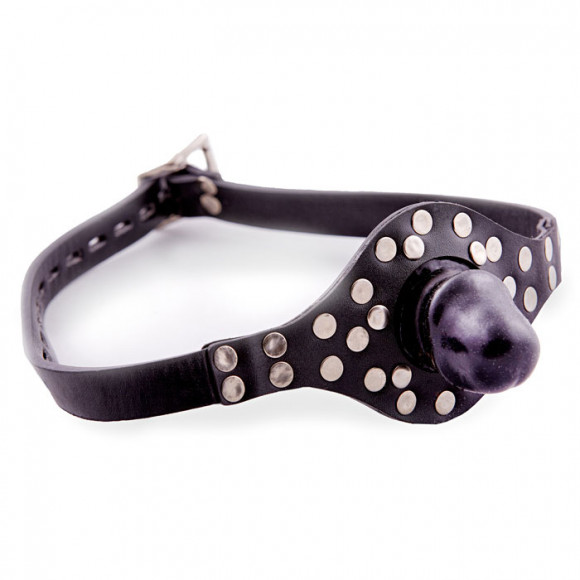 Кляп с фаллоимитатором Strap-on Cockgag Black 