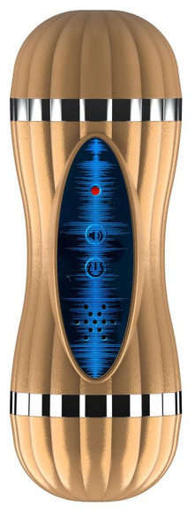 Мастурбатор-вагина с вибрацией в колбе Bevis Мастурбатор-вагина с вибрацией в колбе Bevis