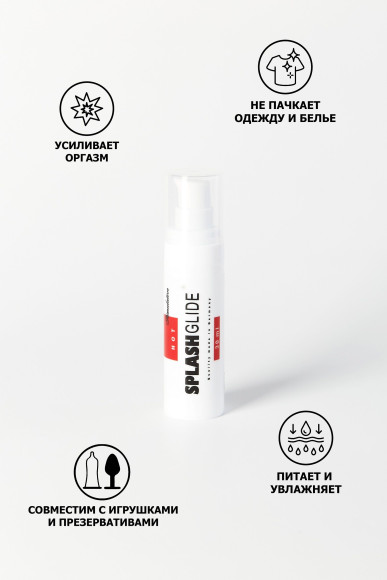 Возбуждающий лубрикант на водной основе Splashglide Hot Stimulative - 30 мл. Возбуждающий лубрикант на водной основе Splashglide Hot Stimulative - 30 мл.