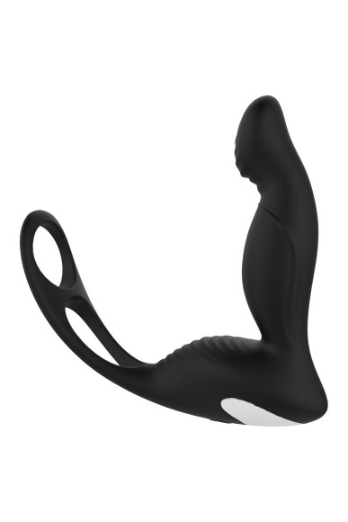 Черный вибромассажер простаты P-PLEASER W ERECTION ENHANCE Черный вибромассажер простаты P-PLEASER W ERECTION ENHANCE