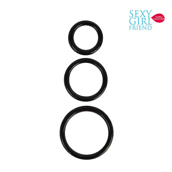 Телесный мастурбатор-вагина с комплектом эрекционных колец Телесный мастурбатор-вагина с комплектом эрекционных колец