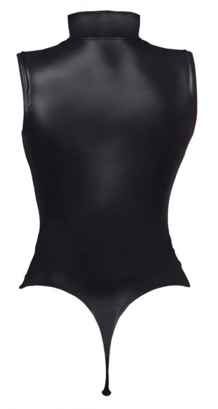 Матовое боди с вырезом в области декольте Матовое боди с вырезом в области декольте