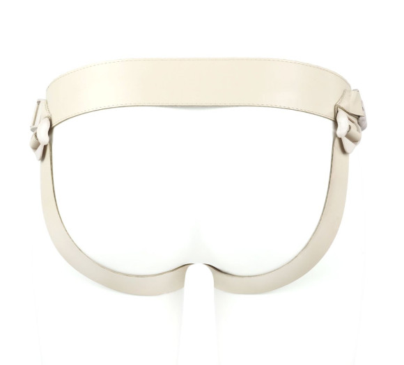 Поясной фаллоимитатор с мошонкой телесного цвета - 18 см. Поясной фаллоимитатор с мошонкой телесного цвета - 18 см.