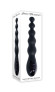 Черный анальный вибростимулятор Backdoor Baton - 24,1 см.