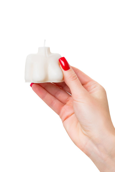 Белая сувенирная свеча «Женский силуэт» Белая сувенирная свеча «Женский силуэт»