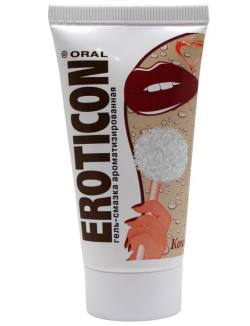 Гель-смазка с ароматом кокоса Eroticon - 50 мл. Гель-смазка с ароматом кокоса Eroticon - 50 мл.