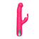 Розовый вибратор-ротатор со стимулятором клитора и возвратно-поступательными движениями - 22,4 см. Розовый вибратор-ротатор со стимулятором клитора и возвратно-поступательными движениями - 22,4 см.