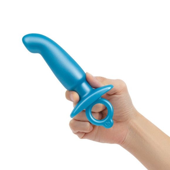 Голубая анальная пробка для массажа простаты Hither Silicone Prostate Plug - 14,3 см. Голубая анальная пробка для массажа простаты Hither Silicone Prostate Plug - 14,3 см.
