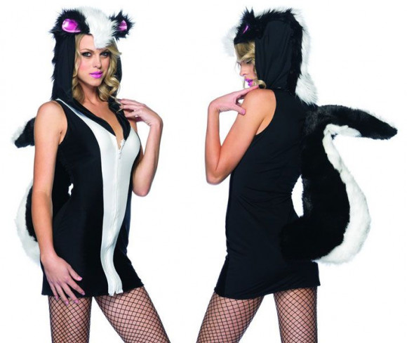 Игровой костюм очаровательного скунса