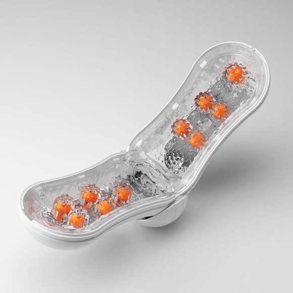 Мастурбатор Tenga FLIP ORB ORANGE CRASH Мастурбатор Tenga FLIP ORB ORANGE CRASH