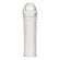 Текстурированная насадка на пенис Clear Textured Penis Enhancing Sleeve Extension - 16,5 см.