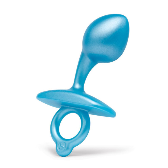 Голубая анальная пробка для массажа простаты Bulb Silicone Prostate Plug - 10,7 см. Голубая анальная пробка для массажа простаты Bulb Silicone Prostate Plug - 10,7 см.