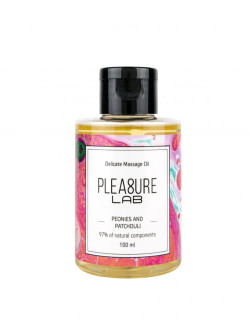 Массажное масло Pleasure Lab Delicate с ароматом пиона и пачули - 100 мл. Массажное масло Pleasure Lab Delicate с ароматом пиона и пачули - 100 мл.