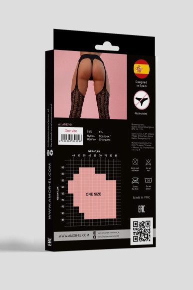 Ажурные чулки с поясом Ажурные чулки с поясом