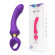 Фиолетовый изогнутый вибромассажер Moon Vibrator - 21,1 см. Фиолетовый изогнутый вибромассажер Moon Vibrator - 21,1 см.