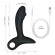 Черный силиконовый анальный вибромассажер Erokay Черный силиконовый анальный вибромассажер Erokay
