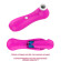 Малиновый вакуум-волновой стимулятор клитора - 12,5 см. Малиновый вакуум-волновой стимулятор клитора - 12,5 см.
