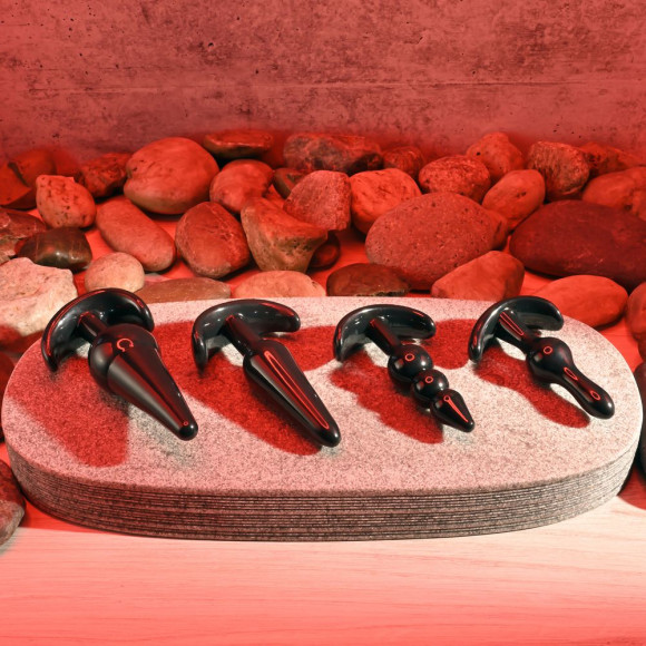 Набор из 4 анальных пробок-якорей Intro To Plugs Набор из 4 анальных пробок-якорей Intro To Plugs