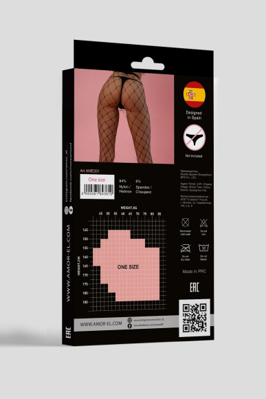 Колготы в крупную сетку Колготы в крупную сетку