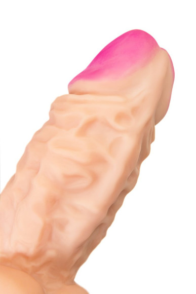 Телесный фаллоимитатор-гигант Giant - 33,5 см. Телесный фаллоимитатор-гигант Giant - 33,5 см.