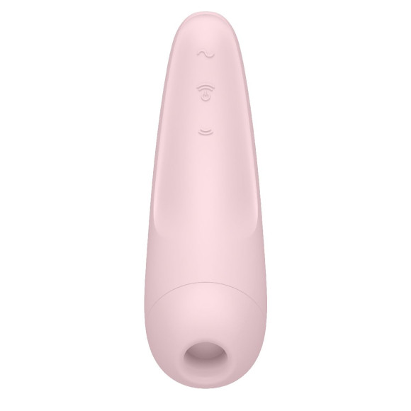 Розовый вакуум-волновой стимулятор Satisfyer Curvy 2+ Розовый вакуум-волновой стимулятор Satisfyer Curvy 2+
