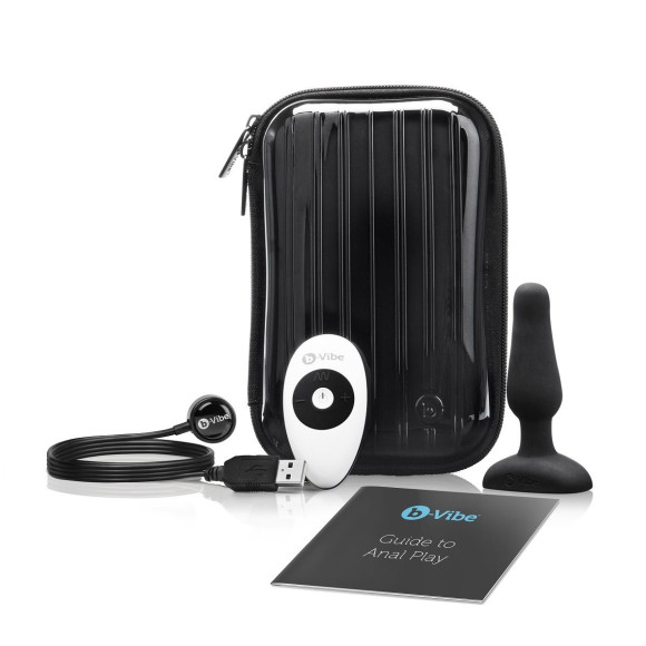 Анальная вибропробка чёрного цвета NOVICE REMOTE CONTROL PLUG BLACK - 10,2 см. Анальная вибропробка чёрного цвета NOVICE REMOTE CONTROL PLUG BLACK - 10,2 см.