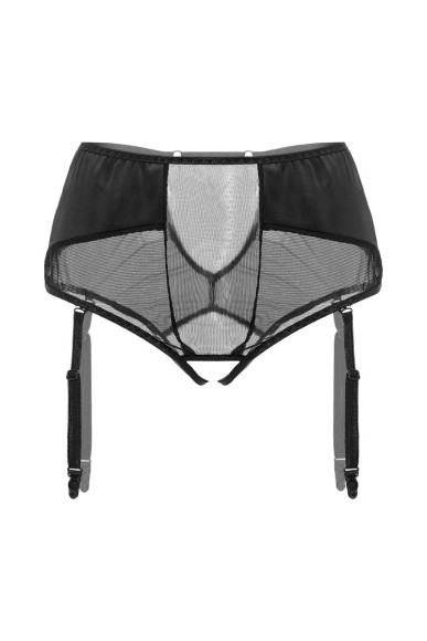 Эротические трусики-пояс для чулок Elegance с высокой посадкой Эротические трусики-пояс для чулок Elegance с высокой посадкой