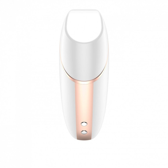 Белый вакуум-волновой вибростимулятор Satisfyer Love Triangle Белый вакуум-волновой вибростимулятор Satisfyer Love Triangle