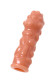 Телесная насадка на фаллос с крупными бугорками Extreme Sleeve 011 M-size - 14,7 см. Телесная насадка на фаллос с крупными бугорками Extreme Sleeve 011 M-size - 14,7 см.