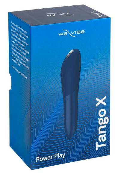 Синяя водонепроницаемая вибропуля We-Vibe Tango X Синяя водонепроницаемая вибропуля We-Vibe Tango X